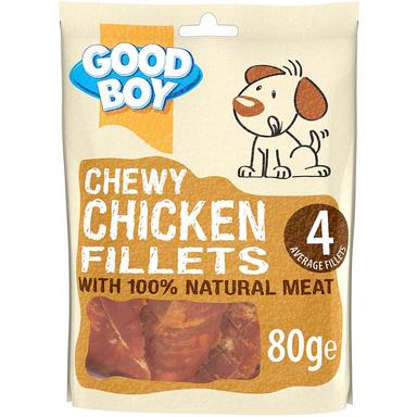 Armitage Chewy Chicken Fillets Dog Treats 80g